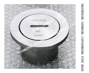 Wholesale 316L STAINLESS STEEL SOUNDING PIPE HEAD,STAINLESS STEEL SOUNDING PIPE HEAD FOR MARINE CHAIN CABIN MODEL:A50 CB/T3778 from china suppliers