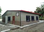Luxury Steel Structure Homes / Prefabricated Steel Frame Homes Labor Saving