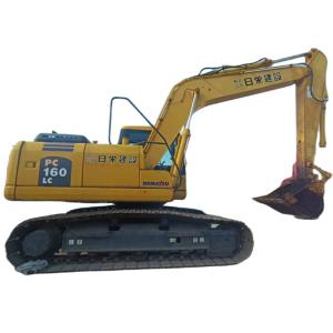 Wholesale PC160 Used Japan Excavator Construction Medium Komatsu Crawler Excavator from china suppliers