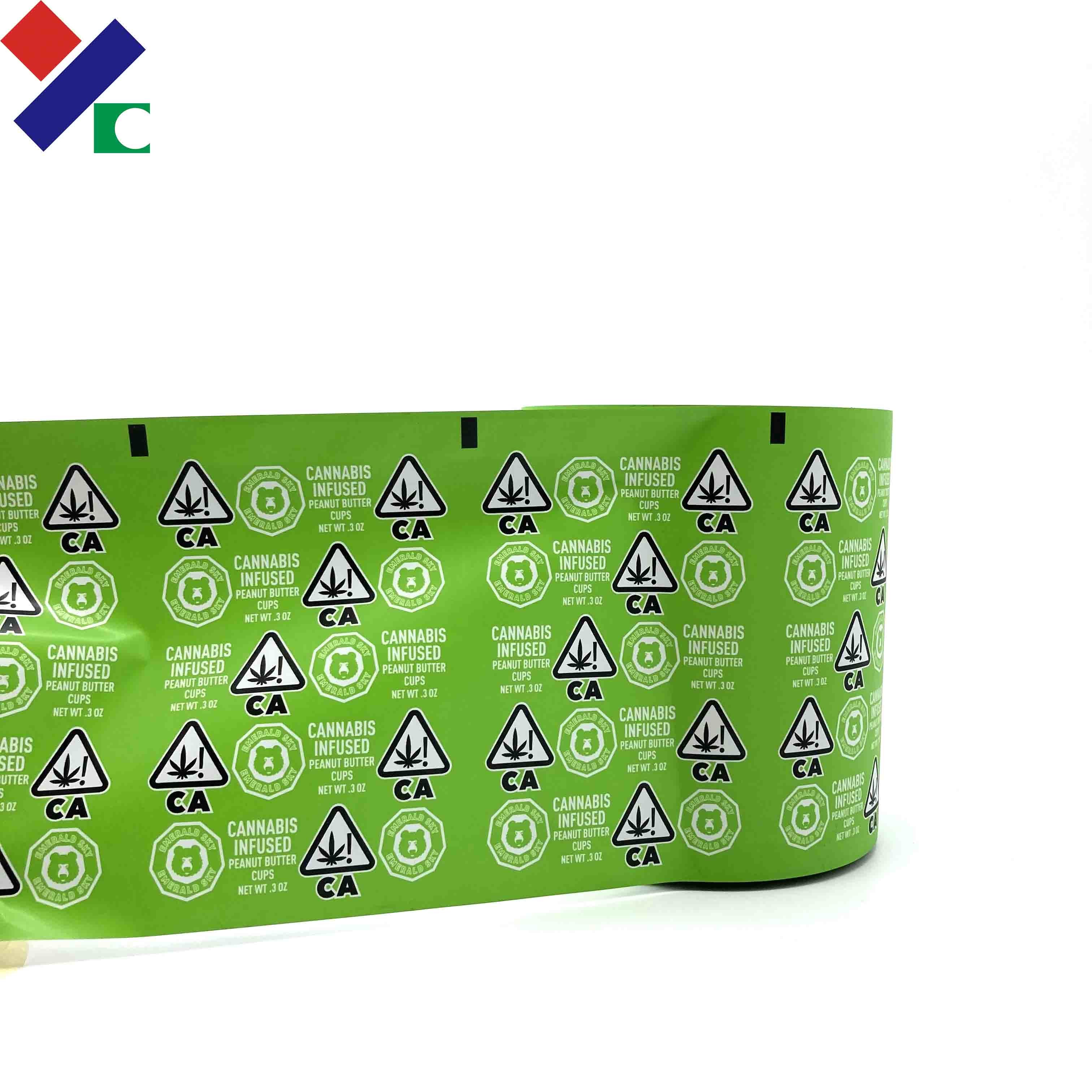 Laminated Flexible Cold Seal Film 2000mm 30micron VMCPP For Automatic Packing