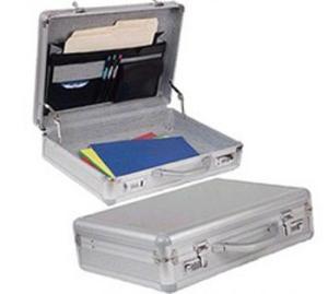Wholesale Fashion Style Aluminum Laptop Case , Thin Aluminum Briefcase For Travel from china suppliers