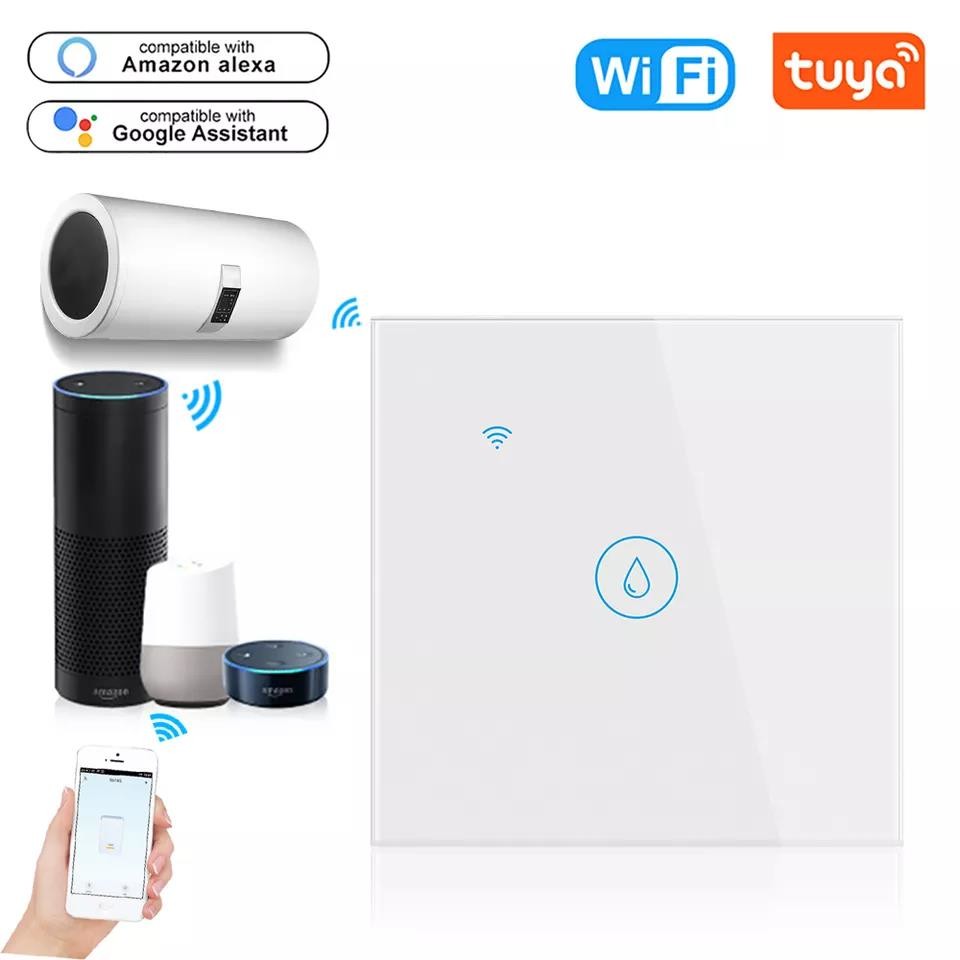 Smart Water Heater Glass Panel Wall Touch Switch Tuya Smart Home System