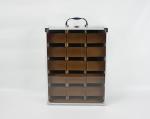 15 Pcs Aluminum Watch Display Case , Acrylic Watch Storage Box MS-Wat-06