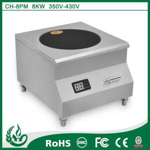 Wholesale Table Top Stainless Steel Induction Wok With Hot Plate Environmentally Friendly from china suppliers