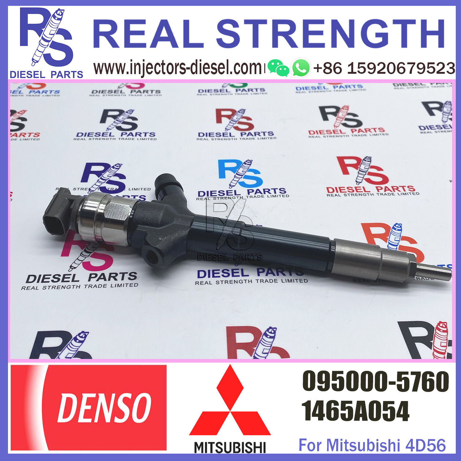 Diesel Fuel Injector 095000-5760 095000-6230 Common Rail Injector 095000-5760 with High Performance