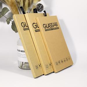 Wholesale ODM PMS Tempered Glass Screen Protector Packaging Box Silkscreen Printing from china suppliers