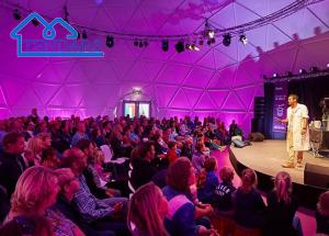 Wholesale Custom Industrial Big Transparent Dome Musical Events Dome Tent Circus Event Tent from china suppliers