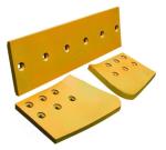 High Carbon and Boron Steel Overlay Forging Or Casting for Bulldozer Cutting