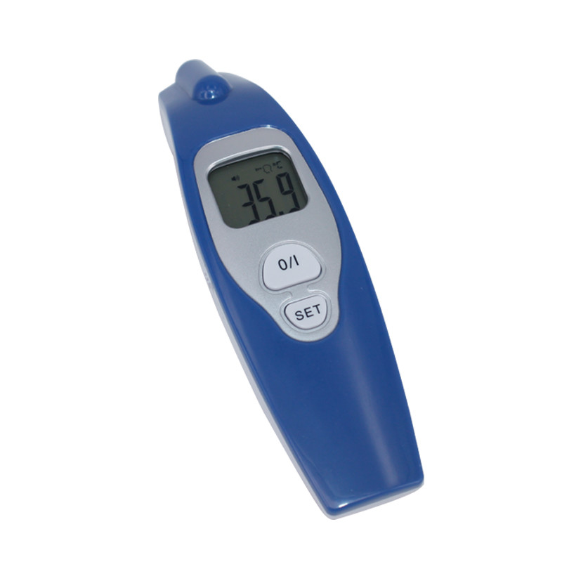 Digital Infrared Ear Forehead Thermometer With Fever Alarm and LCD Backlight Display
