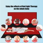 Wellness Red Light Therapy Mats Infrared Pemf Amethyst Stone Infrared Sauna