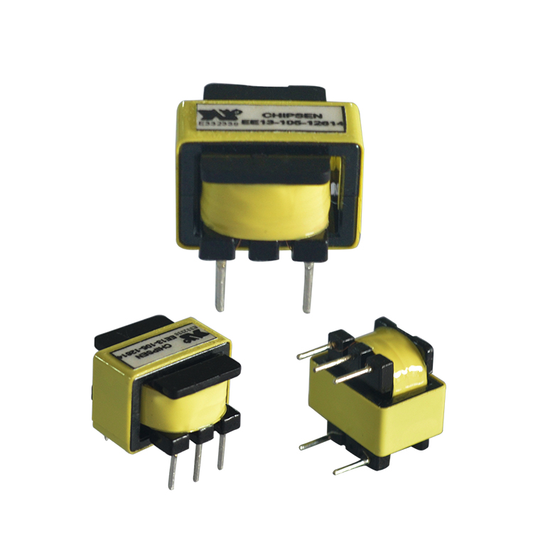Miniature Transformers for LED Lights 220VAC to 12V Power EE Ferrite Core Max. 100KHz Operating Freq. Copper Winding