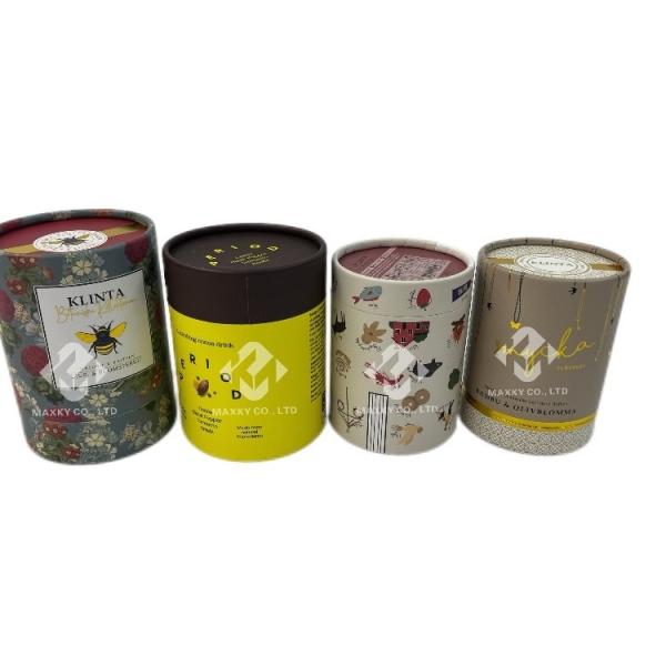 Environmental Friendly Paper Cans Packaging Multifunctional Cardboard Tube Packaging