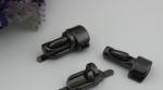 OEM factory nickel free zinc alloy hanging brush anti brass plating metal bag