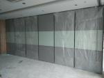 Wooden Operable Modular Acoustic Room Dividers For Ballroom 85 Mm Width