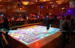 Gray Black white 3D Pepperscrim Transparent Holographic Screen For Stage