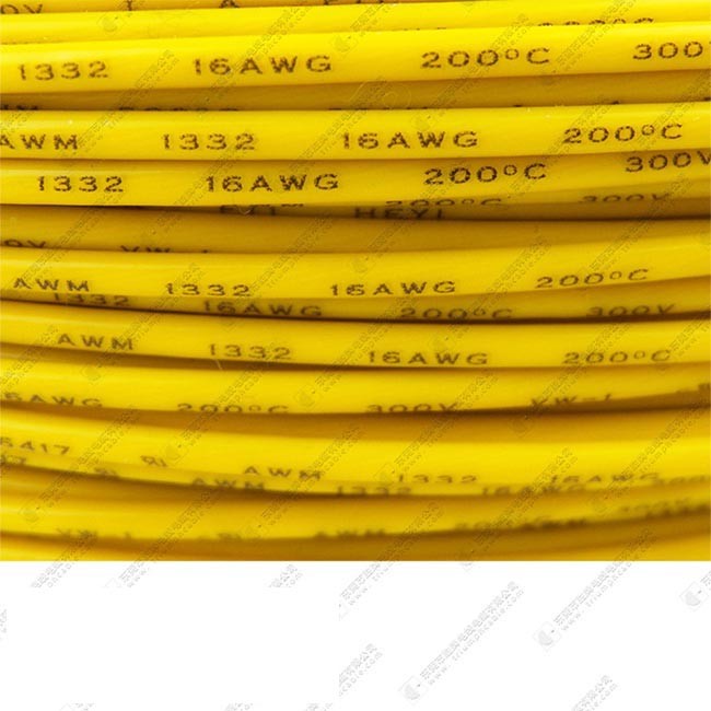Electronics Cable Alkali Resistant Fluoroplastic Wire UL1332 28AWG