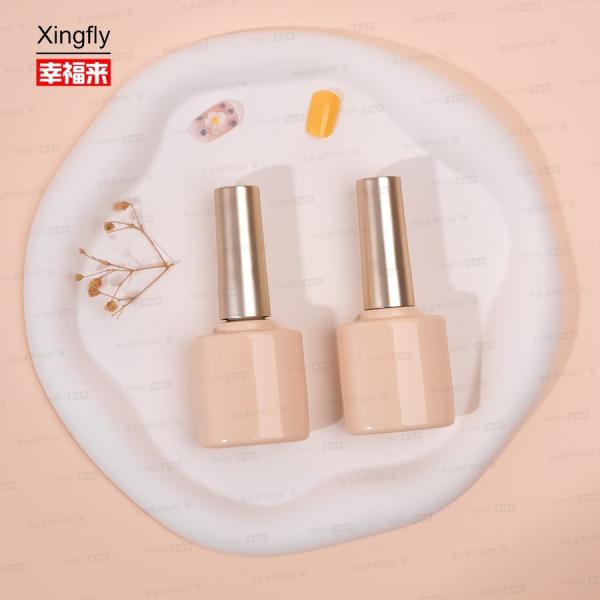 Customized Logo 10ml Nail gel Polish Oil Bottle Empty Glass Bottles For Nail