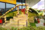 Interactive Animatronic Ride Dinosaur Display For Entertainment Mall