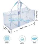 PVC Travel Makeup Toiletry Storage Bag, Large Capacity Tote Bag, Cosmetic