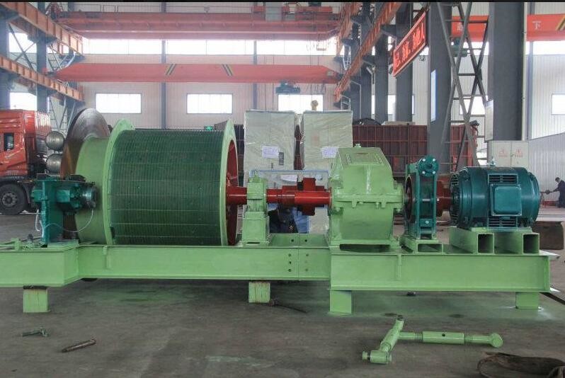Customized Industrial Electric Winch High Efficiency For Coal / Gold Mining