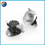 Three Terminals 3/4" SPDT Auto Reset Bimetal Snap Action Thermostat 25A For