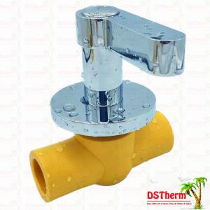 Wholesale Luxurious Ppr Ball Valve Chrome Plated Handle PPR Ball Valve Brass Ball Valve PN25 High Pressure 20mm 25mm 32mm from china suppliers