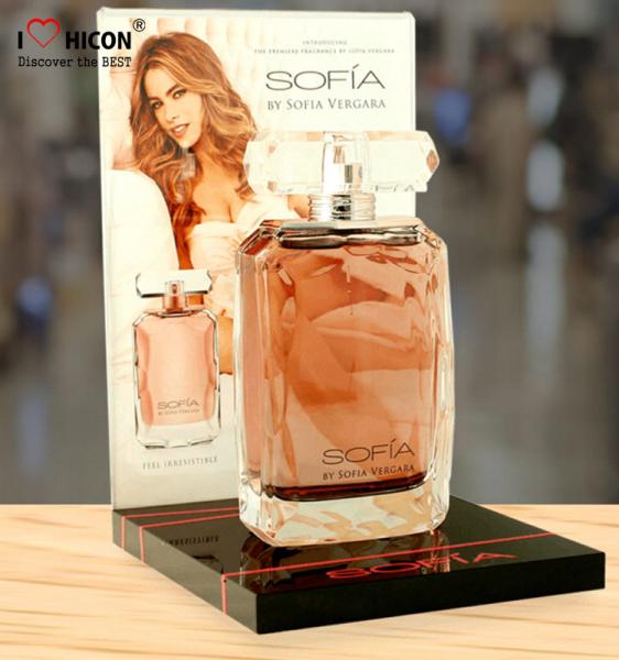 Nice Fragrance Countertop Cosmetic Display Stand Acrylic Perfume Bottle Display