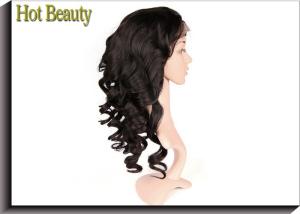 Wholesale 14 inch Virgin Lace Front Wig High Density Loose Wave , Glueless Wig from china suppliers