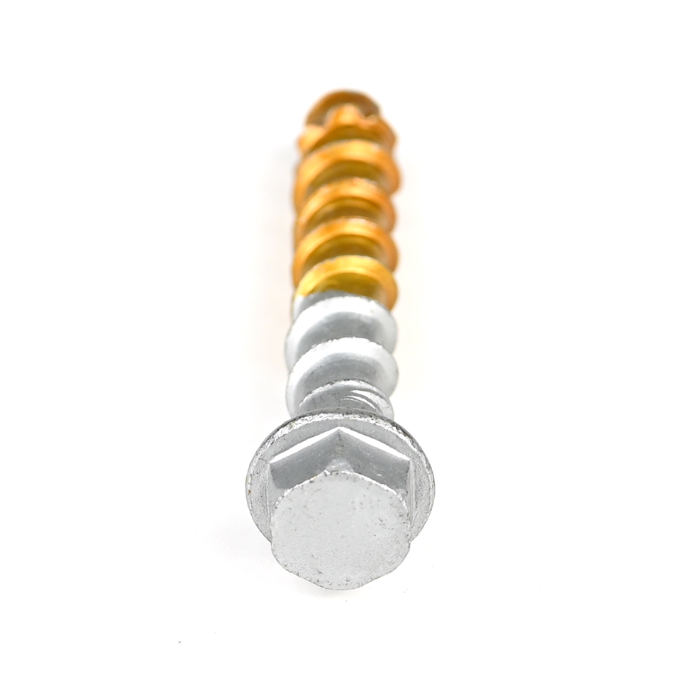 Self Tapping Concrete Anchor Bolt for High Strength Bi-Metal Stainless Steel Hex Head
