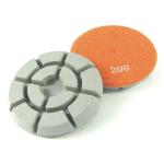 Diamond Flexible Resin Floor Polishing Pads 5mm 3 Inch For Grinding Concrete