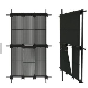 Wholesale Ultra Thin Outdoor Transparent LED Display 7.8-10mm Cabinet Curtain Decoration from china suppliers