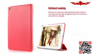 Wholesale New 100% Brand New Ultra Thin Colorful Four Fold PU Leather Cover Case For Ipad Mini from china suppliers