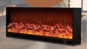 Wholesale Insert Cozy Atmosphere Wood Fireplace Electric Heater With Adjustable Thermostat from china suppliers