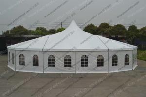 Wholesale Customized Mixed High Peak Multi-side Tent For Wedding Party from china suppliers