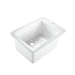 Ceramic shampoo bowl wash basin for barber shop