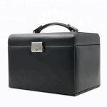 Locked Portable Jewelry Display Cases , Portable Earring Organizer Box
