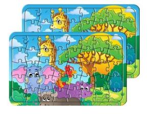 Wholesale Brain Teaser Printable Paper Toys 48 Piece Puzzle For Children Training from china suppliers