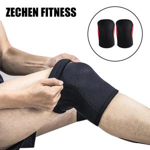 Wholesale 5mm Lifting Knee Sleeve Crossfit Fitness Equipment Weightlifting Knee Support from china suppliers