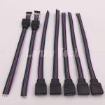RGB 4 Pin Connector 5050 LED Strip Ribbon Cable