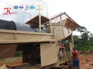 Wholesale Alluvial 200t/hr 55kw Gold Trommel Wash Plant Portable Gold Mining Machine from china suppliers