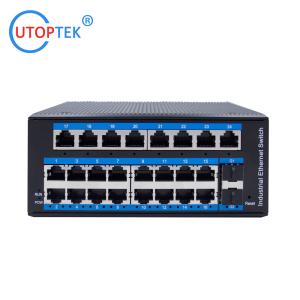 Wholesale UT2G24FM-SFP L2 Managed Industrial Switch 2x1000M SFP+24x10/100M RJ45+1xConsole port, DIN Rail,-40 ~+85 ℃ from china suppliers