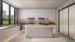 Modern Kitchen Cabinet Fadior S U-Shaped Ultra-Modern Stainless Steel Kitchen