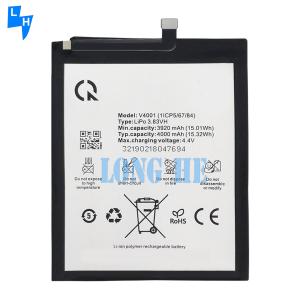 Wholesale High Capacity V4001 Black Battery 4000mAh Original Replacement for Vsmart Joy 1plus from china suppliers