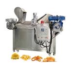 Custom Made Automatic Discharge Commercial Stainless Steel Vegetable Fruit Fryer