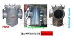 Supply marine high sea bottom door sea water filter, low sea bottom door sea