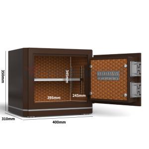 Wholesale H350mm Durable Home Safe Box Dual Alarm from china suppliers