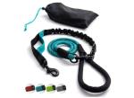 Anti Pull Shock Absorbing Nylon Dog Leash No Slip Reflective Outside Lightweight
