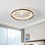 MODERN HOME MINIMALIST 360 DEGREE SHAKING HEAD STYLE CEILING FAN LIGHT