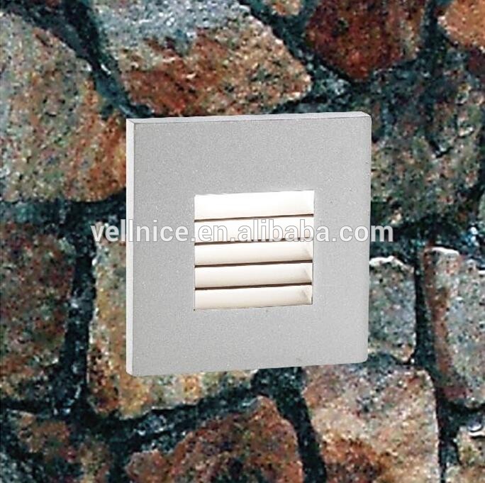 hot sale IP65 3W Wall Surfuce Mounted Outdoor LED Corner Light 3000K With Changeable Cover