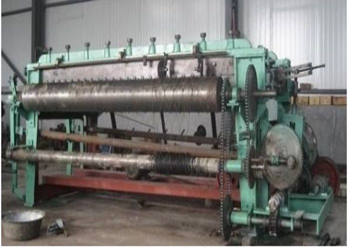 Low Noise Honey Comb Stainless Steel Wire Mesh Machine Horizontal Design